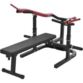 Weight Chest Press Bench - Weight Bench Press Machine 11 Adjustable Positions Flat Incline for Chest & Arm Ab Workout