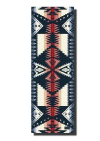 Ascend Yoga Mat Pendleton (Color/Pattern: Eagle Rock Maroon Mat)